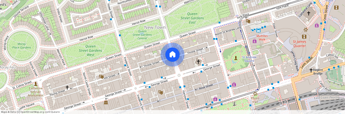 Thistle Street, New Town, Edinburgh