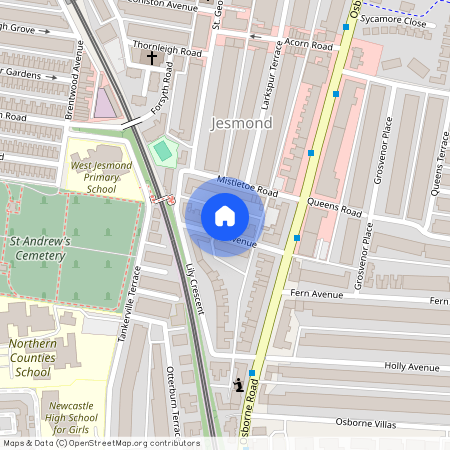 (?ppw) Lily Avenue, Jesmond, Newcastle Upon Tyne, NE2