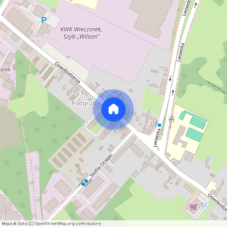 ul. Oswobodzenia, Janów-Nikiszowiec, Katowice, śląskie