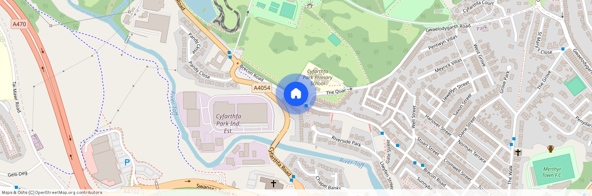 Stuart Street, Brecon Road