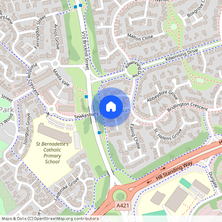 Tewkesbury Lane, Monkston, Milton Keynes, MK10