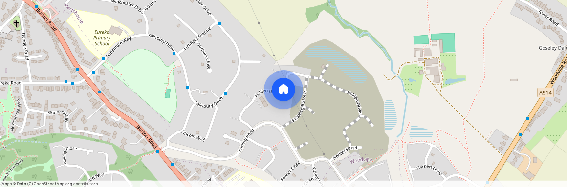 Holden Drive, Midway, Swadlincote, Derbyshire, DE11