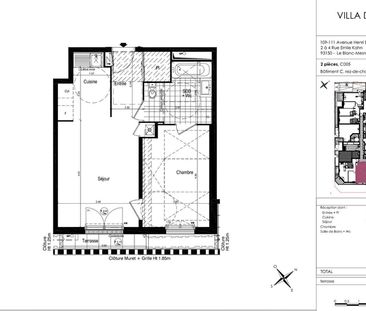 Appartement à louer 2 pièces • Le Blanc-Mesnil - Photo 1