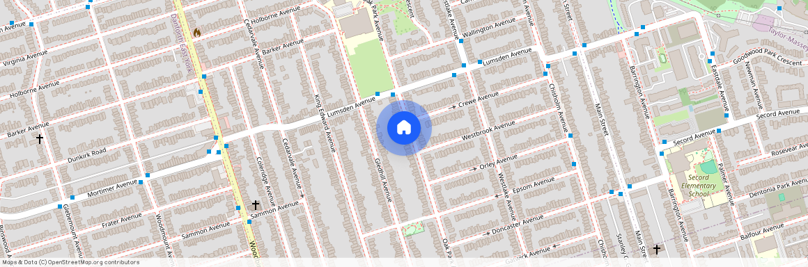 186 Oak Park Avenue Unit# Upper, Toronto