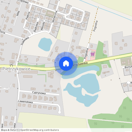 Wrocławska, Wrocławski, Kąty Wrocławskie, Pietrzykowice