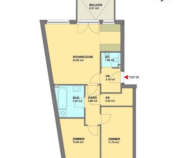 Barrierefrei mit Balkon in Ottakring - Foto 6