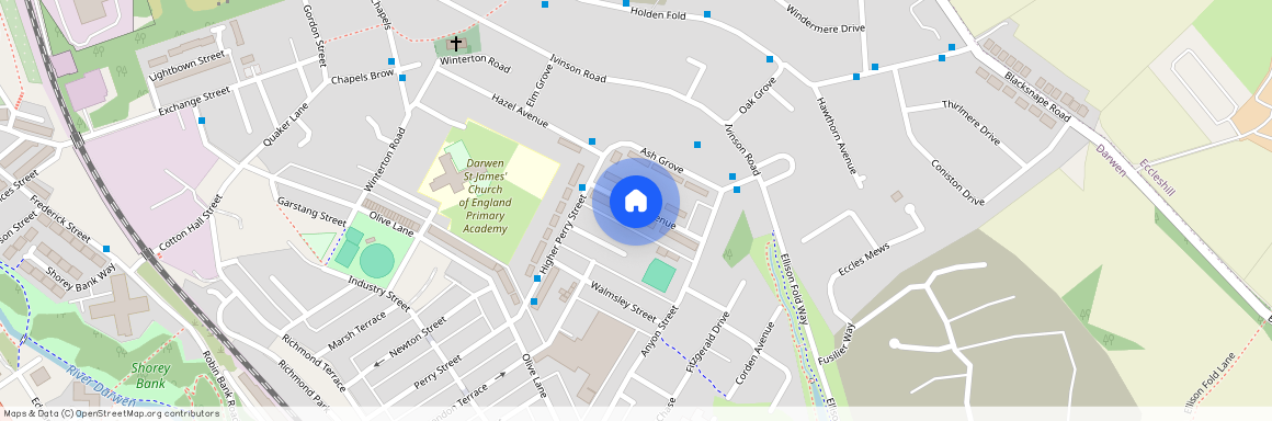 BB3 3AG, Darwen
