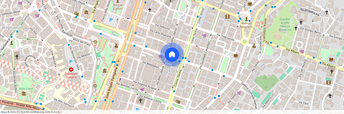 Genova, Via Carlo Barabino - Foce