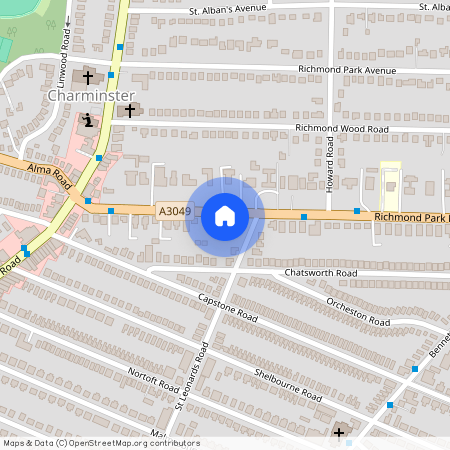 Richmond Park Road, Bournemouth, BH8