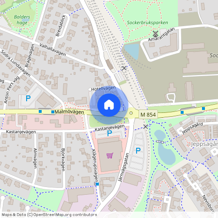 Stationsvägen, Staffanstorp