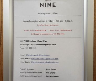 For Lease - 4055 Parkside Village Drive Unit# 333, Mississauga, Ont... - Photo 1