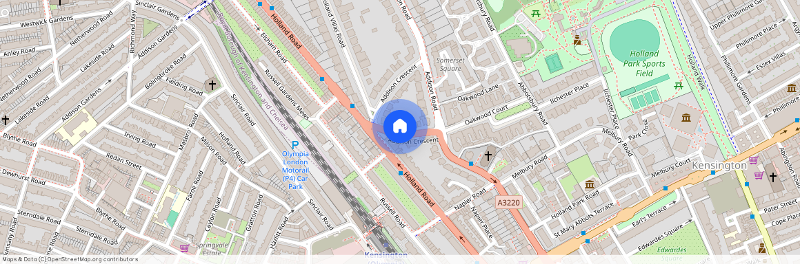 Addison Crescent, Holland Park, W14