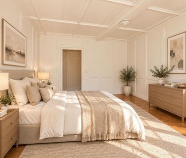 Stilvolle 2.5 ZWG Altbauwohnung in Mollis - Foto 3
