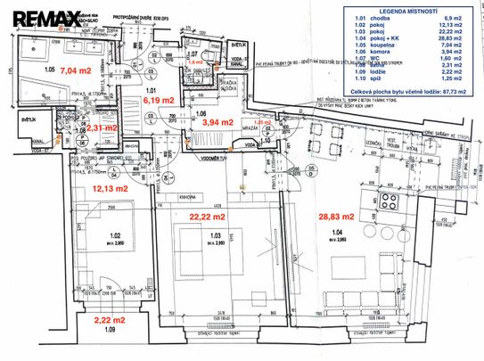 Pronájem bytu 3+kk 86 m² - Photo 1