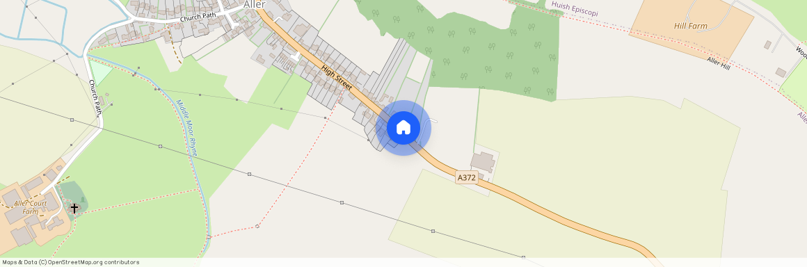 High Street, Curry Rivel, Langport, Somerset, TA10