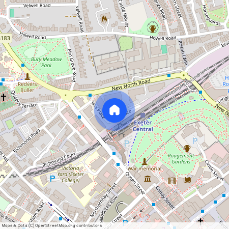 Isca Gardens, Price Charles Road EX4