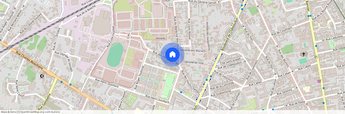 34 rue des hauts champs, Orléans France