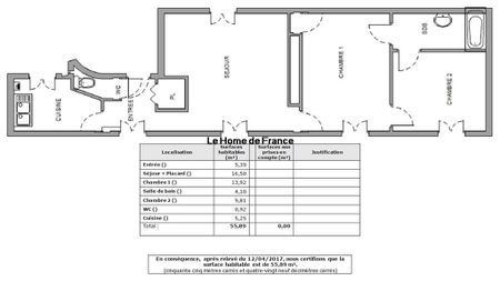 Location Appartement 3 pièces 56m² PARIS 5ème - Photo 5