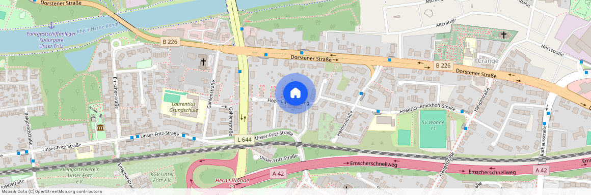 Flöz-Hugo-Siedlung 22, 44653 Herne