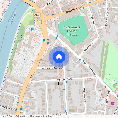 Musters Road, Nottingham, NG2, Musters Road, West Bridgford, NG2 7PL