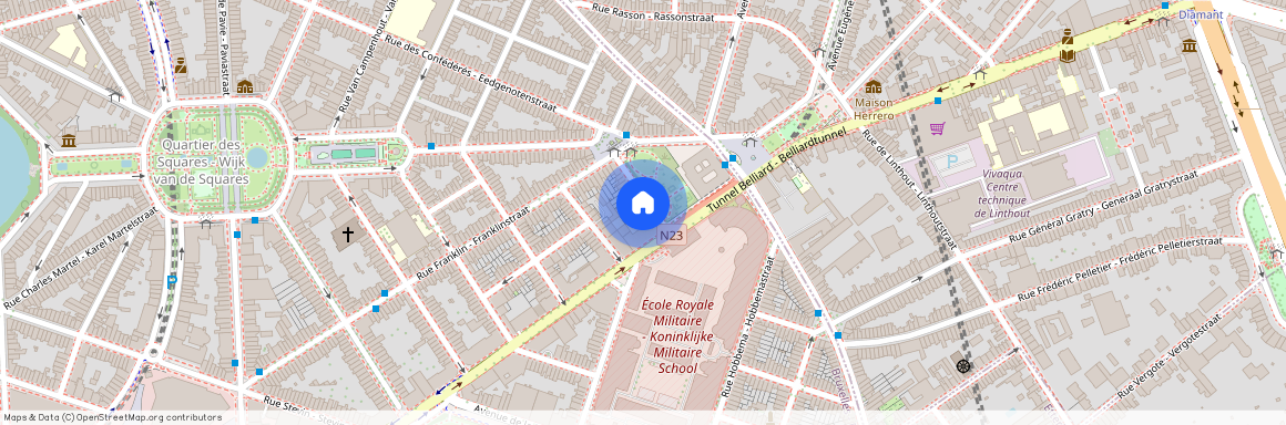 Rue Newton, 25, 1000, Bruxelles