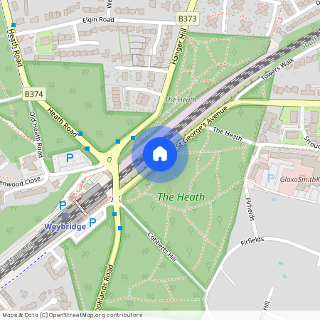 St Georges Avenue, Weybridge, KT13