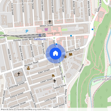 Regency Buildings, Saltburn by the Sea