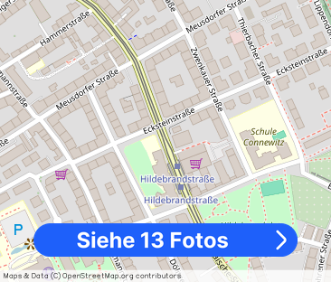 Super nah zur HTWK - lichtdurchflutete 1,5-Zimmer-Wohnung im Szenev... - Foto 1