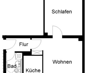 Mehr als gewohnt - Schöne 2-Zimmerwohnung in Wuppertal-Barmen - Photo 1