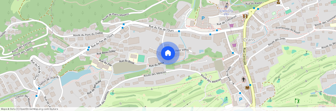 Rue du Petit Vallon 30, 3963 Crans-Montana