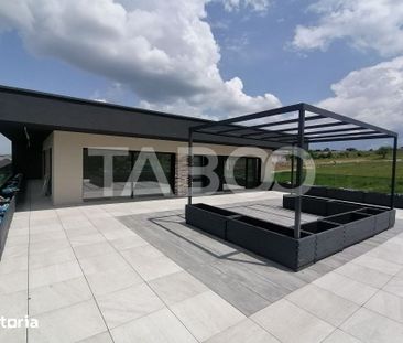 Casa superba de inchiriat 5 camere cu teren si piscina Cisnadie - Photo 2