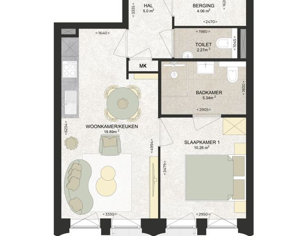 Appartement te huur: Kennedylaan 194 2035 TR Haarlem - Photo 1