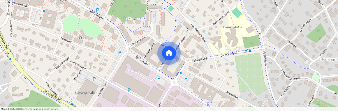 Lackerargränd, Huddinge