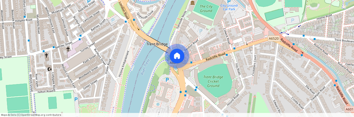 Trent Bridge Buildings Victoria Embankment, Nottingham NG2