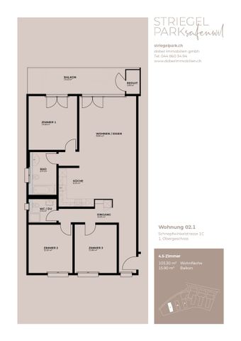 "Moderne Familienwohnung mit folgendem Ausbau" - Foto 2