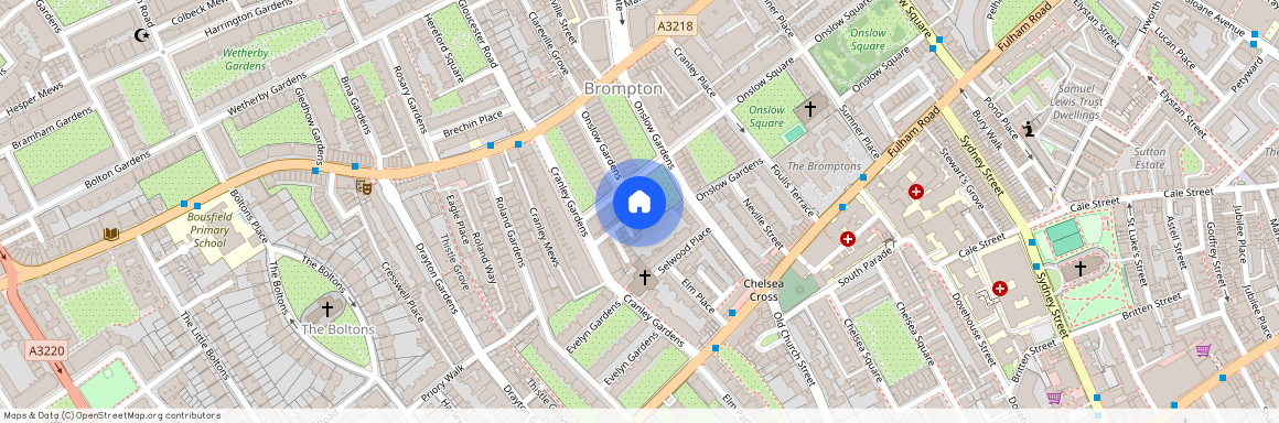 Onslow Gardens, South Kensington, London, SW7