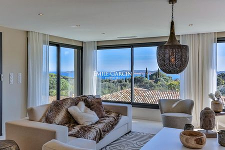 Villa contemporaine à la location - Grimaud / Beauvallon - Vue mer panoramique - Photo 5