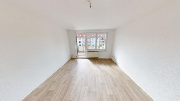 In ruhiger Seitenstraße gelegene 3-Raum-Wohnung mit Balkon - Photo 1