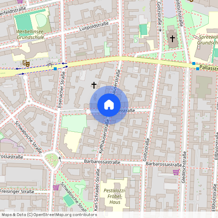 Kyffhäuserstr., Berlin, Schöneberg, 10781