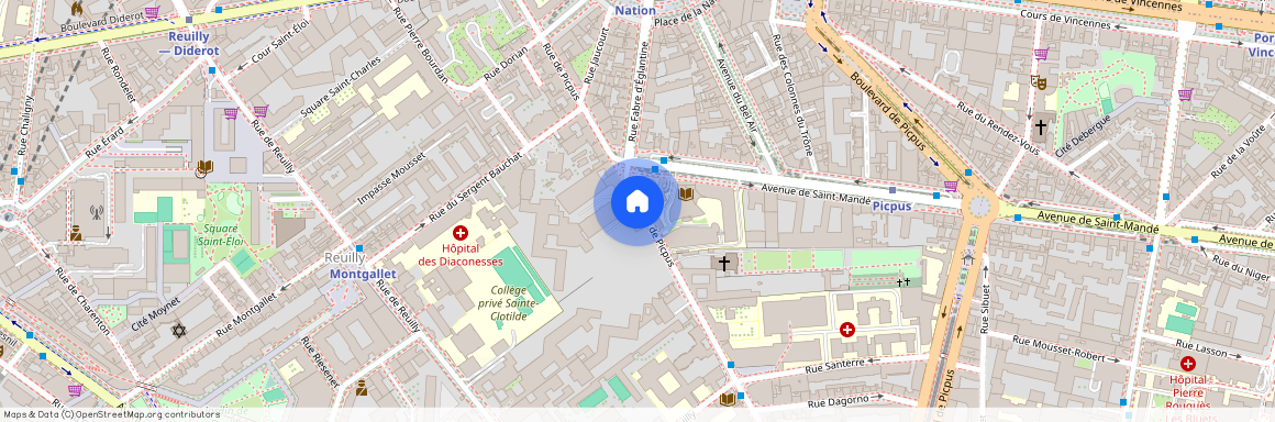 75012, Paris 12E Arrondissement