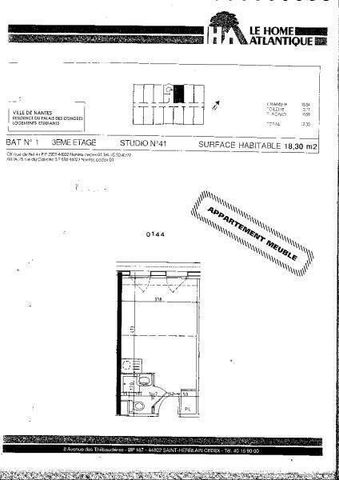 Location appartement t1 18 m² à Nantes (44000) Centre ville-Centre Ville - Photo 5