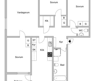 Stålgatan 14 C, Halmstad - Photo 3