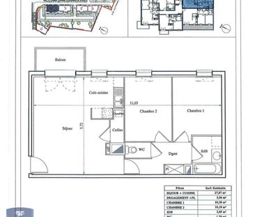 Location Appartement 3 pièces 60m² DOUAI 59500 - Photo 2