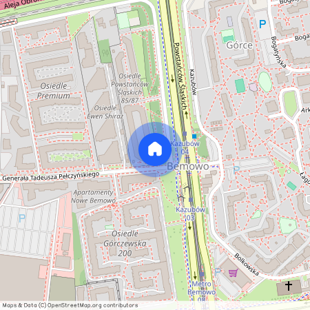 ul. Powstańców Śląskich, Górce, Bemowo, Warszawa, mazowieckie