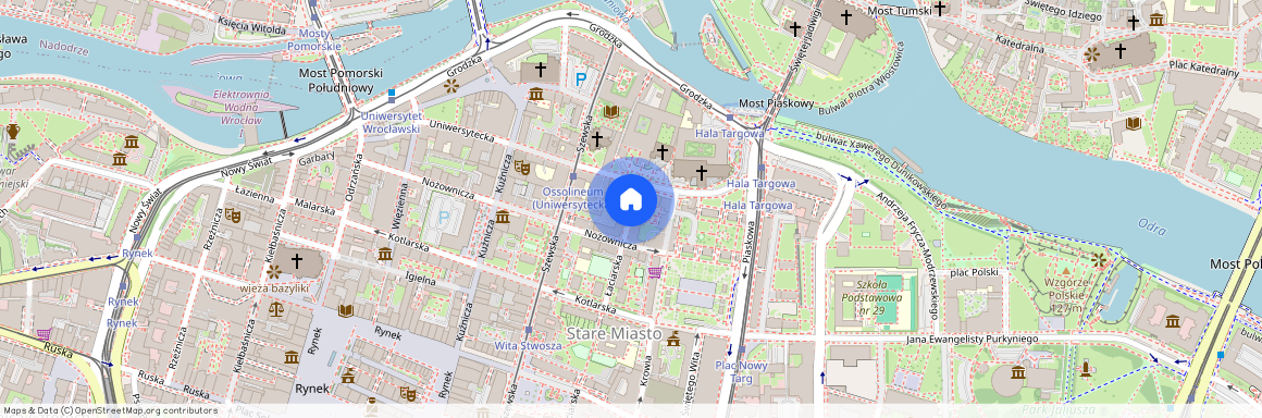 ul. Łaciarska, Stare Miasto, Stare Miasto, Wrocław, dolnośląskie