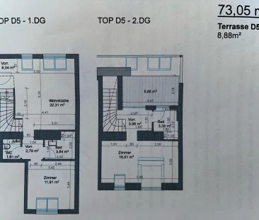 Modernes Maisonette-Juwel mit Terrasse im 3. Bezirk – Tischlerküche... - Photo 6