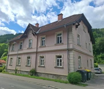 NEU - Unmöblierte 2-Zimmer-Altbauwohnung im Halbstock in Thörl nahe... - Photo 1