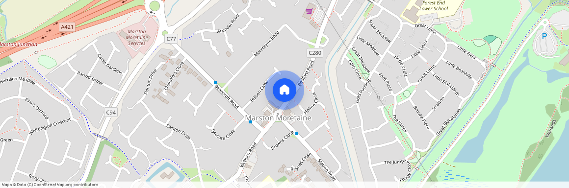 Bedford Road, Marston Moretaine, Bedford