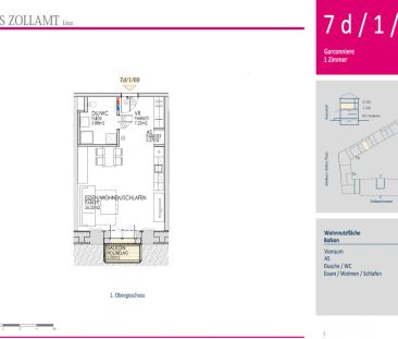 Top-Single Wohnung mit Balkon in der Zollamtstraße 7 zu vermieten - Foto 6