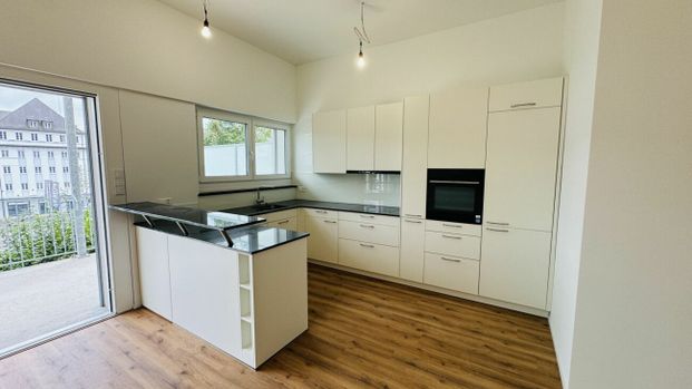 Fantastische Neubauwohnungen: (202) 3.5 Zimmer, grosse Terrassen, hohe Decken, Keller, WM/TU - Foto 1